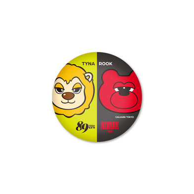 ティナ×ルーク コラボ缶バッジ